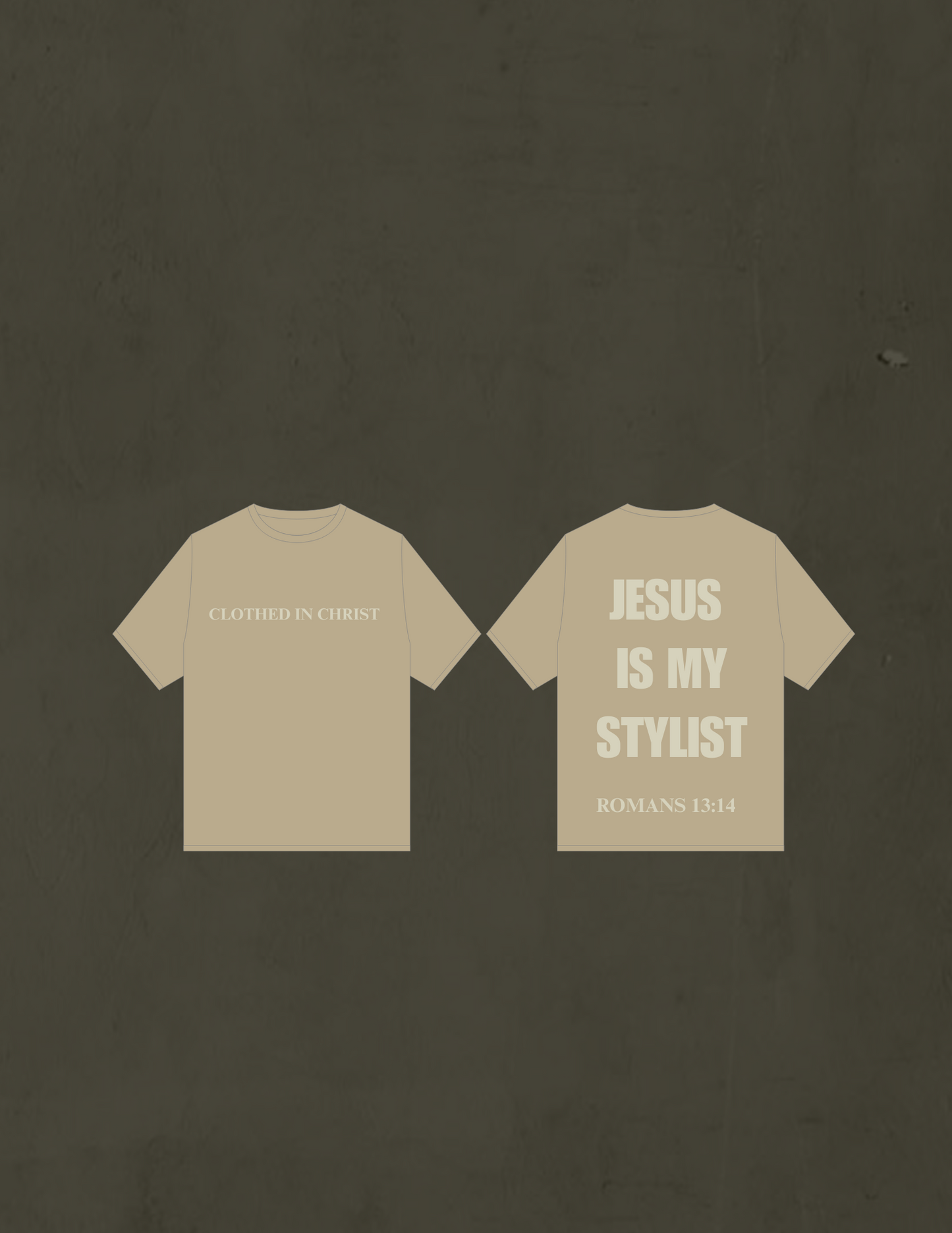 Jesus is my stylist t-shirt