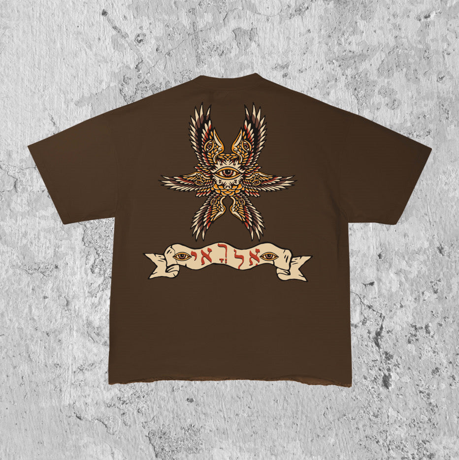 Revelations 4:8 Angel Cropped Shirt (4 colorway)