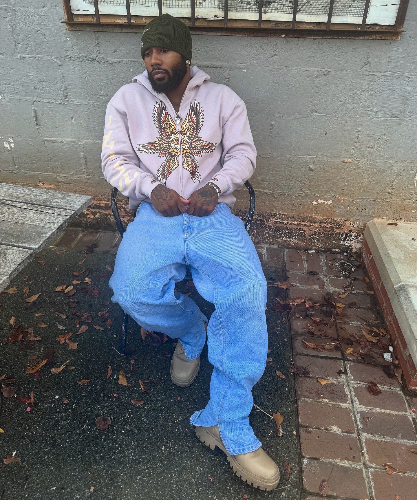 Pink Rev 4:8 Angel Hoodie