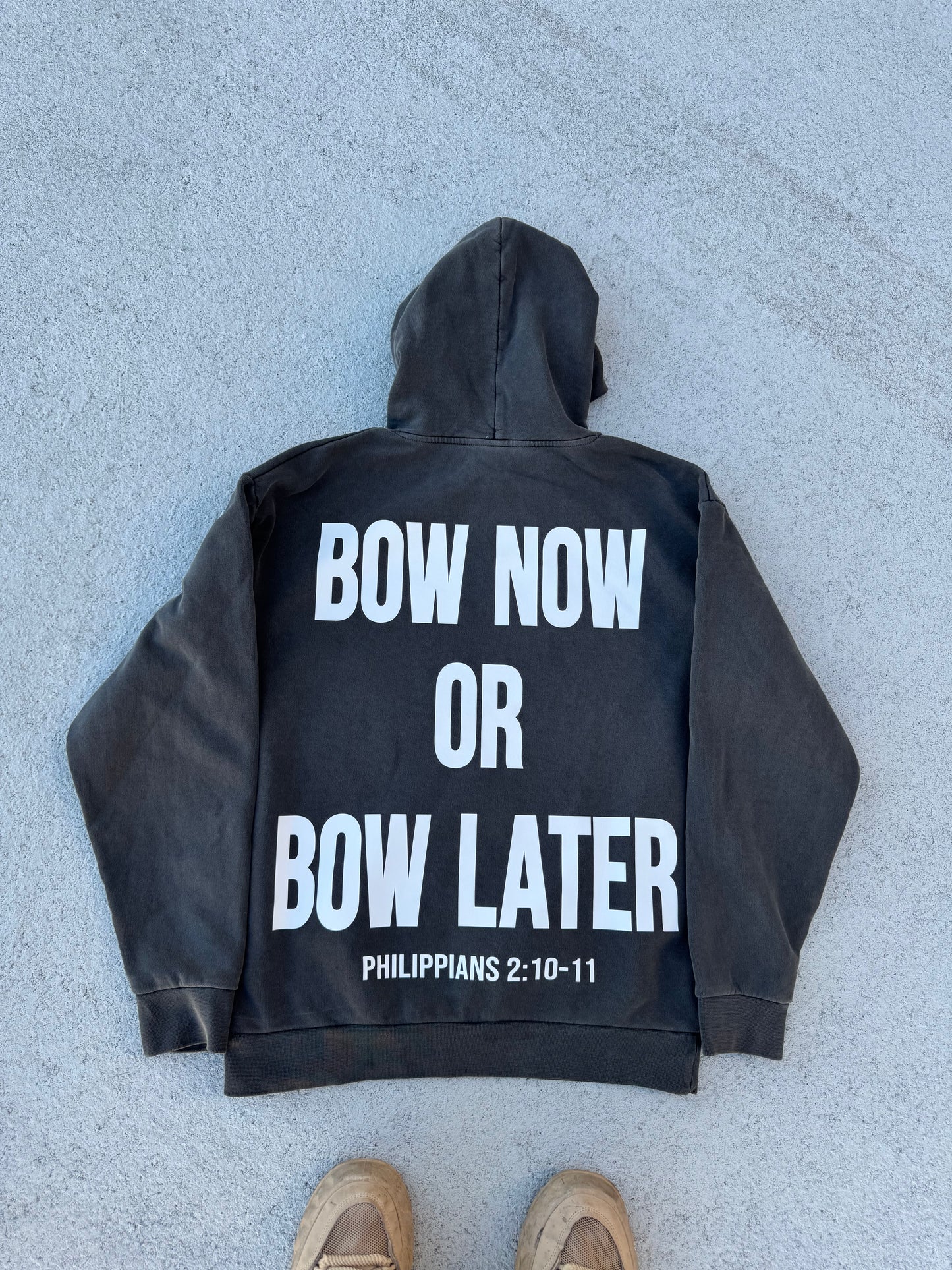 Bow now or Bow Later