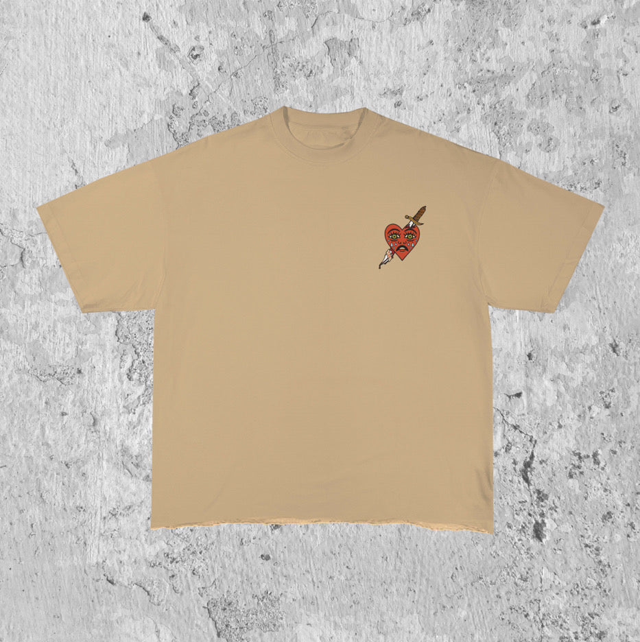 Agape Love Cropped Shirt (4 colorway)