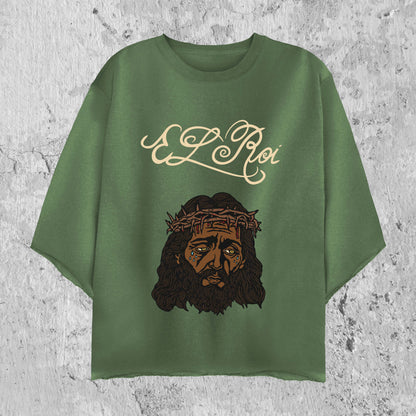 Jesus 3/4 Sleeve Shirt (2 colorway)