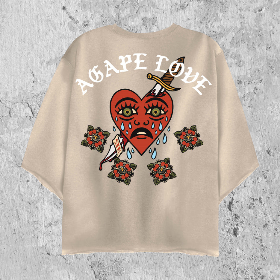 Agape Love 3/4 Sleeve Shirt (4 colorway)