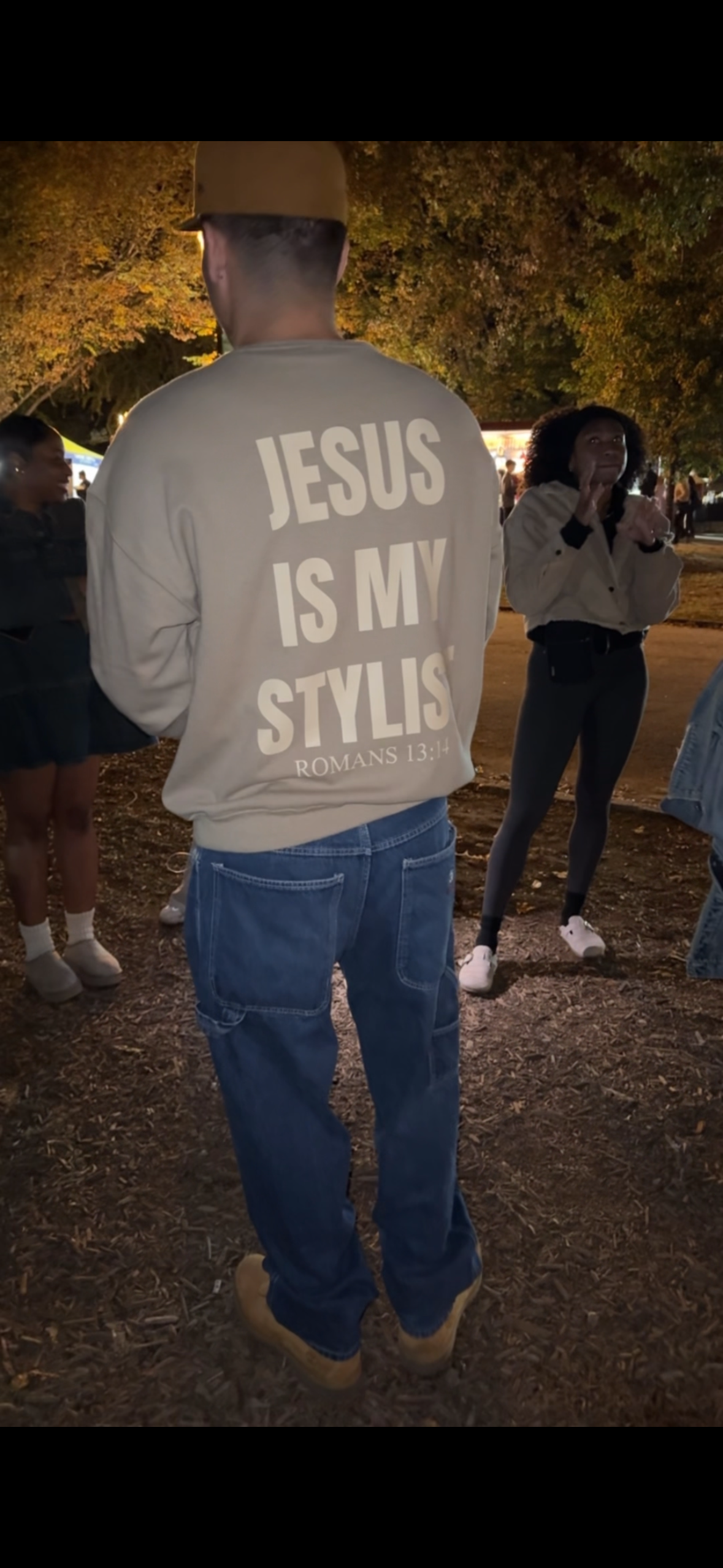 Jesus is my Stylist Crewneck