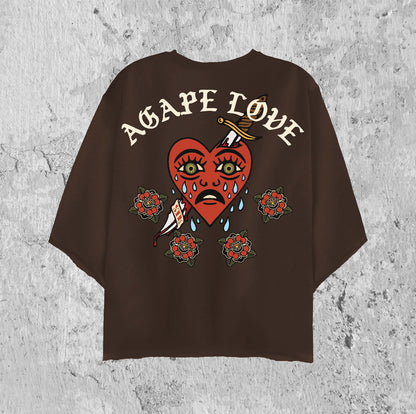 Agape Love 3/4 Sleeve Shirt (4 colorway)